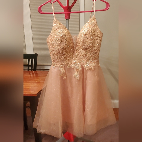 Homecoming prom pink dress - Picture 6 of 12